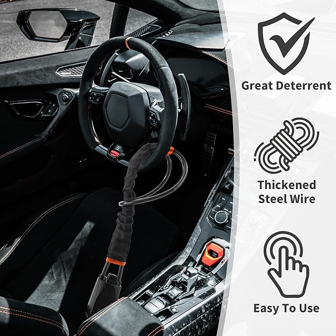 Universal Car Steering Wheel Lock